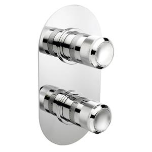 Xenz Chronos douche inbouwset thermostatisch chroom