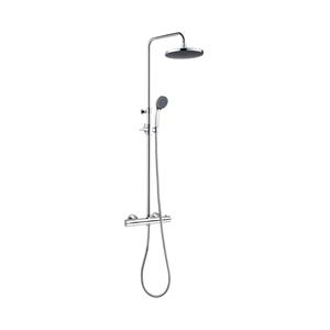 Sanimar Niagara Regendoucheset Premium Met Kraan 37x132 cm Chroom