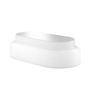 HOFTRONIC™ C-Series - LED Plafondlamp wit ovaal - Wandlamp - Scheepslamp - IP54 - 12W - 1160lm - 4000K neutraal wit - voor binnen en buiten