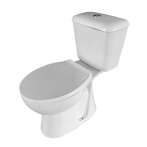 SaniGoods Balco duoblok staand toilet S-trap wit