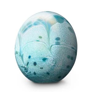 Eeuwige Roos Elan-line Mint Disk urn in blauwe kleuren