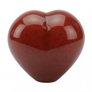 Eeuwige Roos Big Hart urn  - Red Opaak (450/650ml)