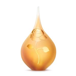 Eeuwige Roos Druppel urn 19cm in Rose-Goud: Roos (260ml)