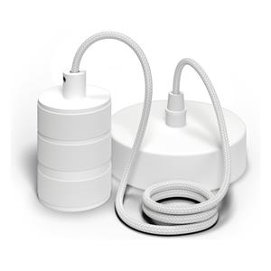 Circle Hanglamp Retro wit 965243
