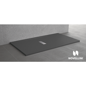 <QuerySet [<AttributeOption: Novellini>]> Douchebak Novellini douchebak custom 120 x 80 x 3,5 cm grijs ultra flat