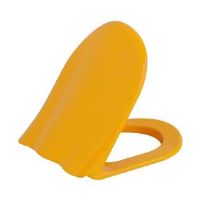 SaniGoods Feliz softclose toiletzitting geel