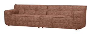 WOOOD 4-zits Bank Timor Chenille - Brick