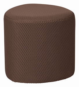 WOOOD Poef Puuk Mesh - Espresso