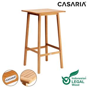 Casaria Bijzettafel Teakhout 45x45cm