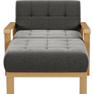 sit&more Recamiere "Billund", Armlehnen aus Buchenholz in natur, verschiedene Bezüge und Farben