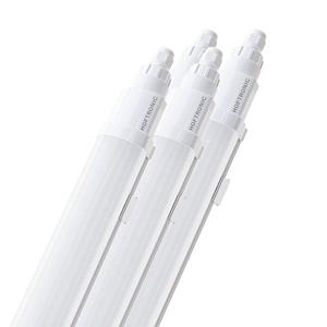 HOFTRONIC™ Q-Series - Set van 4 LED TL armaturen 120cm - IP65 Waterdicht - 36 Watt 4320 Lumen vervangt 144 Watt - 120lm/W - 4000K neutraal wit licht - gereedschaploos Koppelbaar - IK08 - Tri-pro