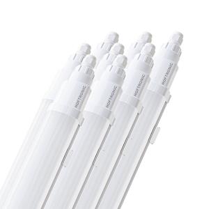 HOFTRONIC™ Q-Series - Set van 8 LED TL armaturen 150cm - IP65 Waterdicht - 48 Watt 5760 Lumen vervangt 192 Watt - 120lm/W - 4000K neutraal wit licht - gereedschapsloos Koppelbaar - IK08 - Tri-pr