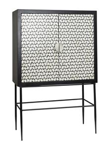 Tower Living Opbergkast Brendola Bone inlay, 150 x 100cm - Bruin