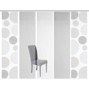 Vision S Schiebegardine "5ER SET BORDEN", (5 St.), HxB: 260x60, Schiebevorhang 5er Set Digitaldruck