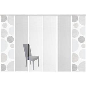 Vision S Schiebegardine "6ER SET BORDEN", (6 St.), HxB: 260x60, Schiebevorhang 6er Set Digitaldruck
