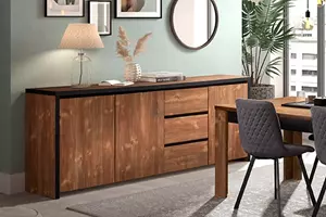 WOONENZO Dressoir Silvester