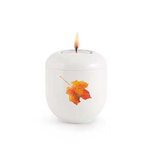 Urnwebshop Waxinelicht Urntje Indian Summer - Herfstbladeren (0.3 liter)