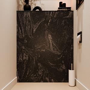 Mondiaz Hope toiletplaat solid surface 100x125cm lava niet voorgeboord