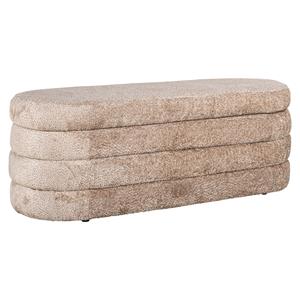 Richmond Interiors Richmond Hocker Camille Met opbergruimte, Sheep - Naturel