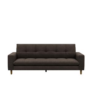 Rivièra Maison 3,5-zitsbank Nelson, Dark Brown, French Weave