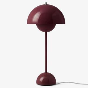 &Tradition Flowerpot VP3 Tafellamp - Bordeaux Rood