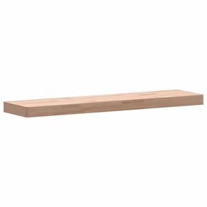 vidaXL Wandschap 80x20x4 cm massief beukenhout