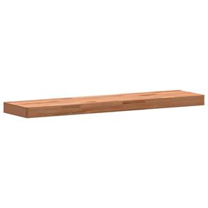 vidaXL Wandschap 80x20x4 cm massief beukenhout