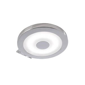 dekolight Deko Light Spiegel Rund Spiegelleuchte LED fest eingebaut 5W EEK: G (A - G) Neutralweiß Silber