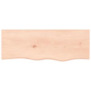 vidaXL Wandschap 80x30x(2-6) cm onbehandeld massief eikenhout