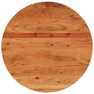 VidaXL Tafelblad rondØ 70x2,5 cm massief acaciahout