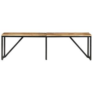 vidaXL Bankje 160x35x46 cm massief mangohout