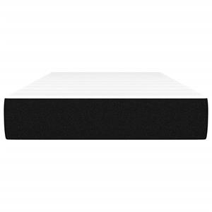vidaXL Pocketveringmatras 90x190x20 cm stof zwart
