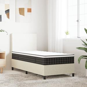 vidaXL Binnenveringmatras middelhard 90x190 cm Single Size