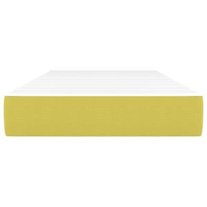 vidaXL Pocketveringmatras 100x200x20 cm stof groen