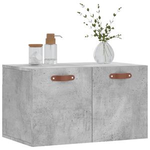 vidaXL Kleiderschrank Wandschrank Hängeschrank Aufbewahrung Betongrau 60x36,5x35 cm Holzwerk