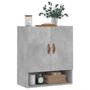 vidaXL Wandkast 60x31x70 cm bewerkt hout betongrijs