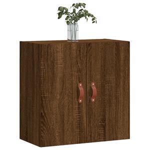 vidaXL Wandkast 60x31x60 cm bewerkt hout bruin eikenkleur