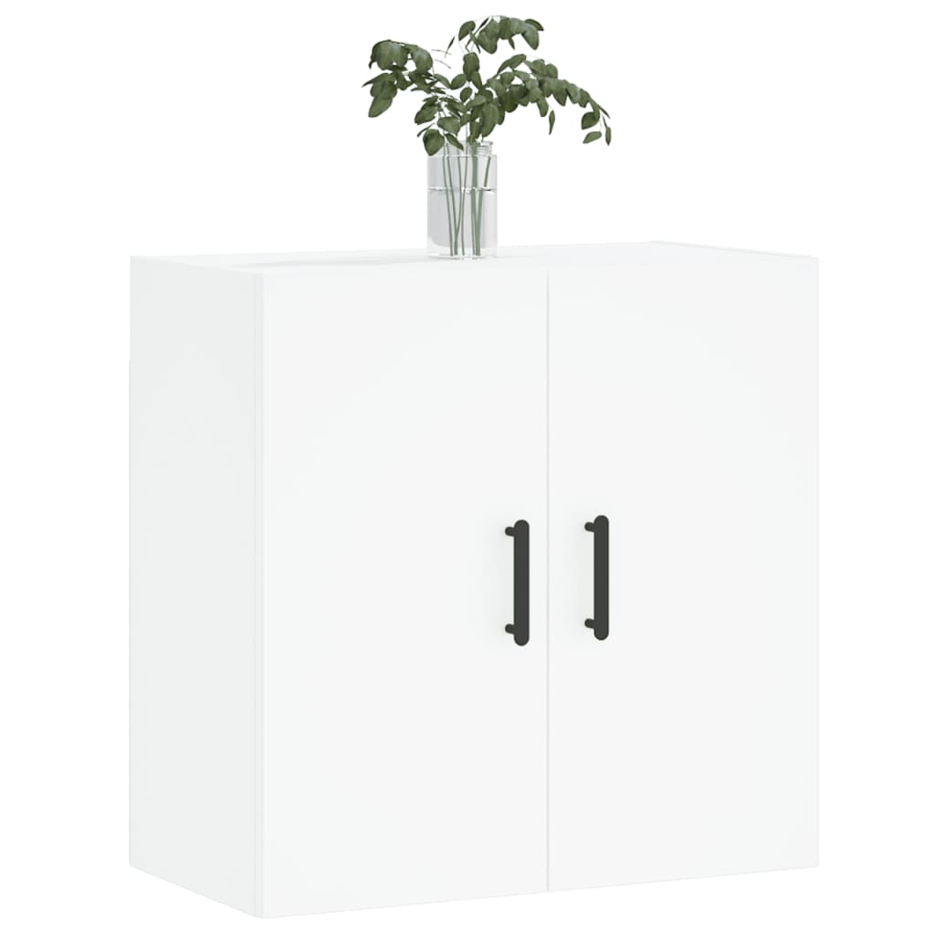 vidaXL Fächerschrank Wandschrank Weiß 60x31x60 cm Holzwerkstoff (1-St)