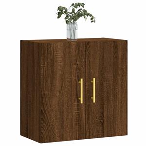 vidaXL Wandkast 60x31x60 cm bewerkt hout bruin eikenkleur