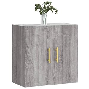 vidaXL Fächerschrank Wandschrank Grau Sonoma 60x31x60 cm Holzwerkstoff (1-St)