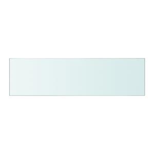 vidaXL Wandschap transparant 50x12 cm glas