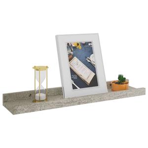 vidaXL Wandschappen 2 st 40x9x3 cm betongrijs