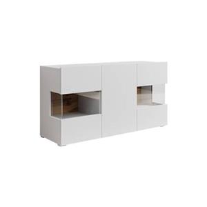 Meubella Dressoir Asilento - Mat wit - 120 cm