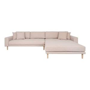 Hioshop Lido bank , loungebank rechts gericht met 4 kussens