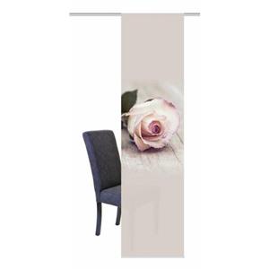 HOME WOHNIDEEN Paneelgordijn Rosy HxB: 245x60, inclusief bevestigingsmateriaal (1 stuk)