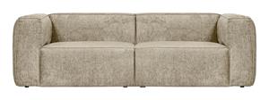 3,5-zits Bank Bean Structure Velvet - Buttermilk