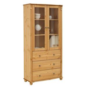 Home affaire Vitrine "Ferrera", aus massiver Kiefer
