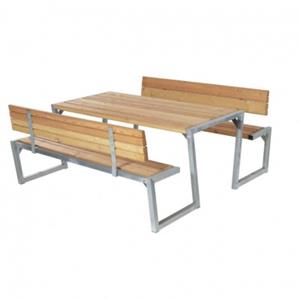 Trendyard ThermoWood Picknicktafel Zigma 2 Rugleuningen