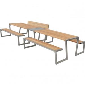 Trendyard ThermoWood Picknicktafel Zigma 12 Personen