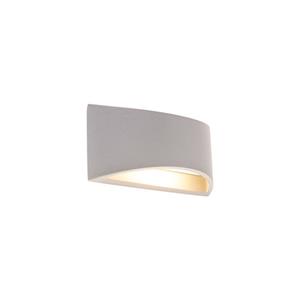 QAZQA Industriële Wandlamp Grijs Beton - Creil